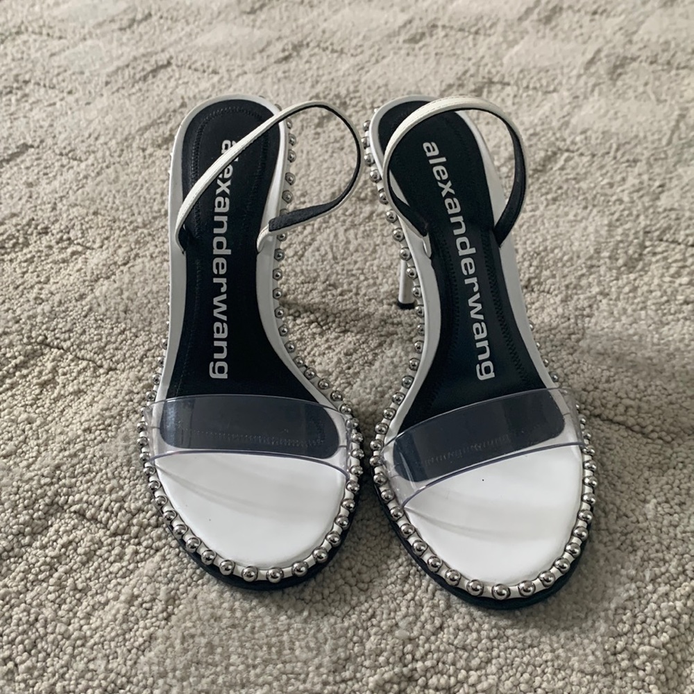Alexander Wang Nova Studded Slingback Sandals